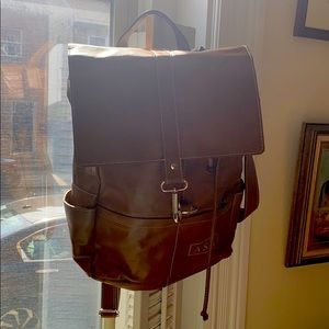 ASA genuine leather book bag